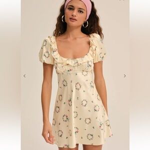 For love and lemons - Jaida mini dress - XS - Brand New